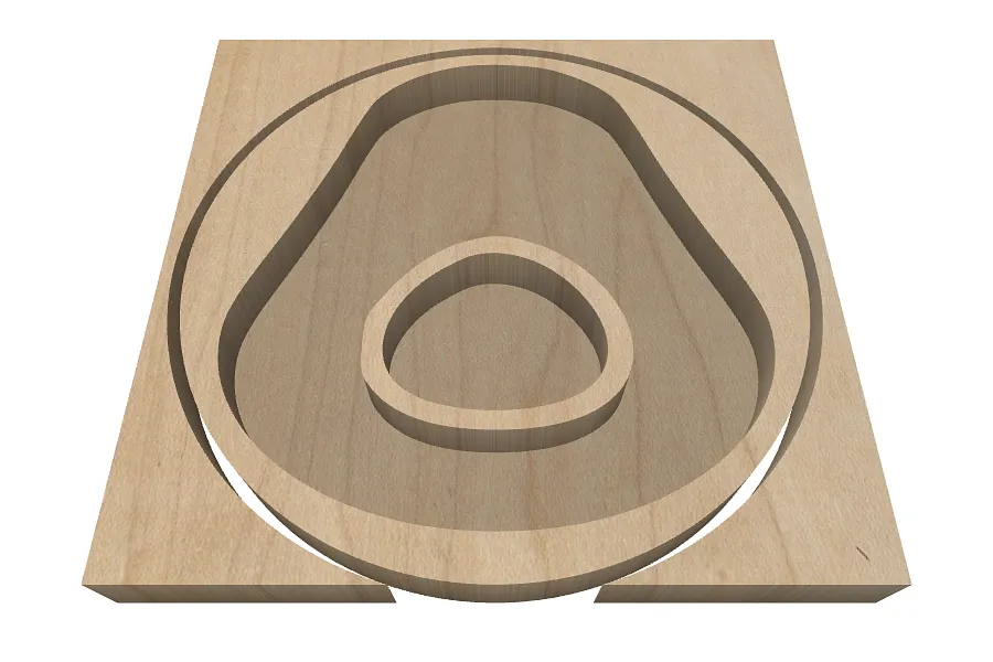 Copy of avocado  serving dish - image 1