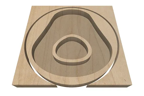 Copy of avocado  serving dish