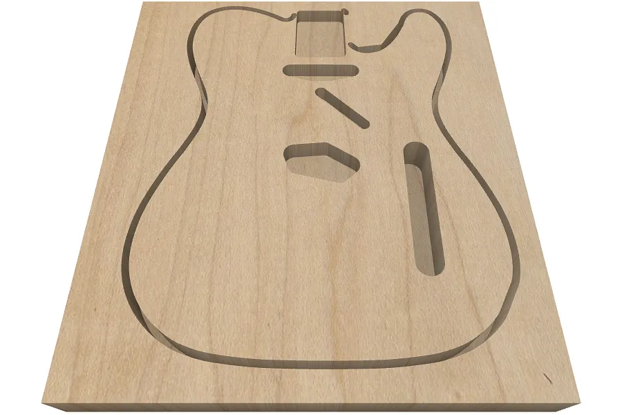 Copy of cuerpo telecaster - image 1