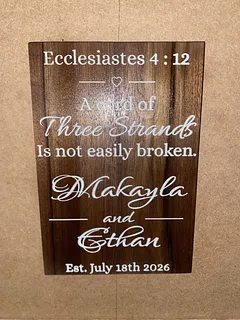 Wedding Sign