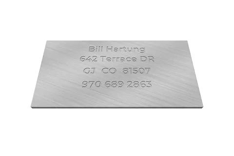 Watch Name Tag