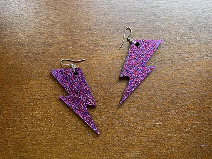 Lightning Bolt earrings