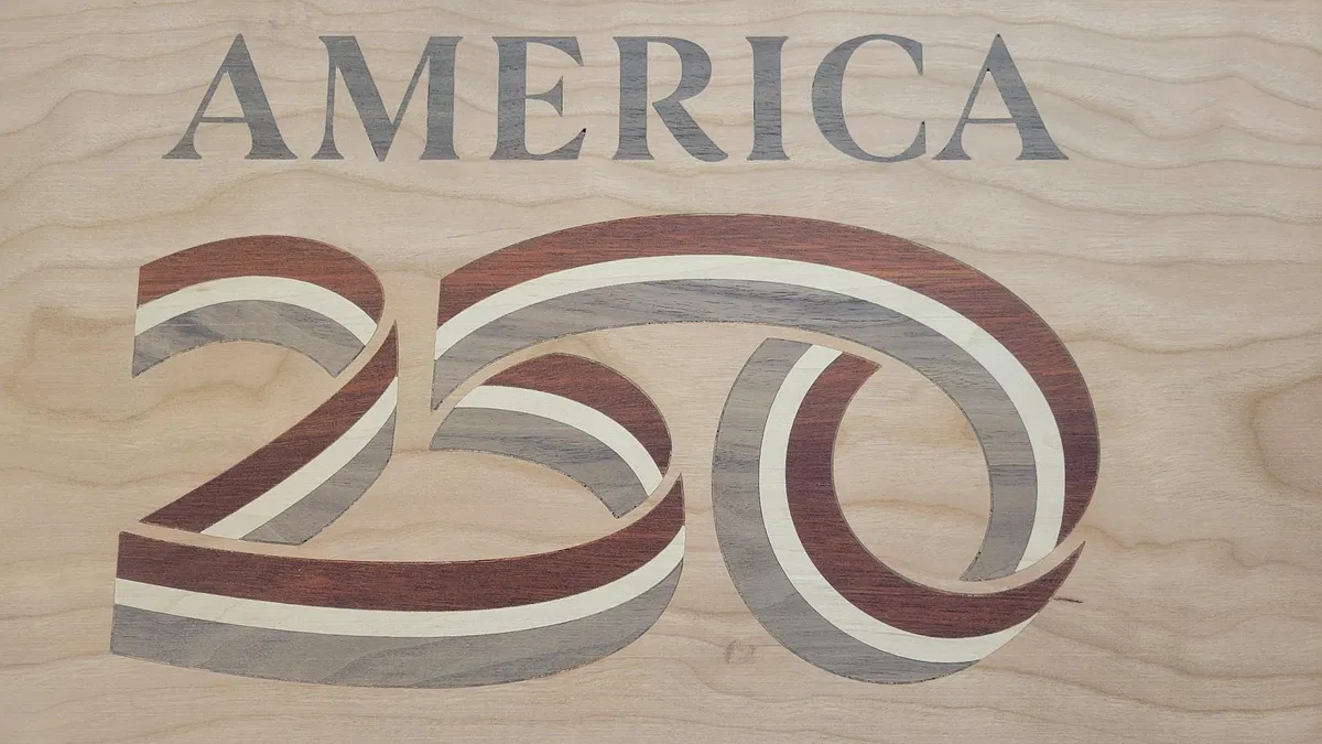 V Carve Inlay America 250 - image 1