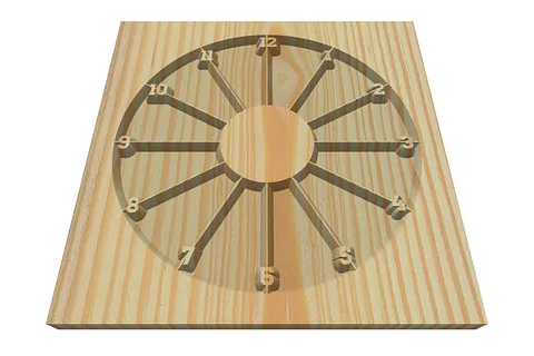 small clock