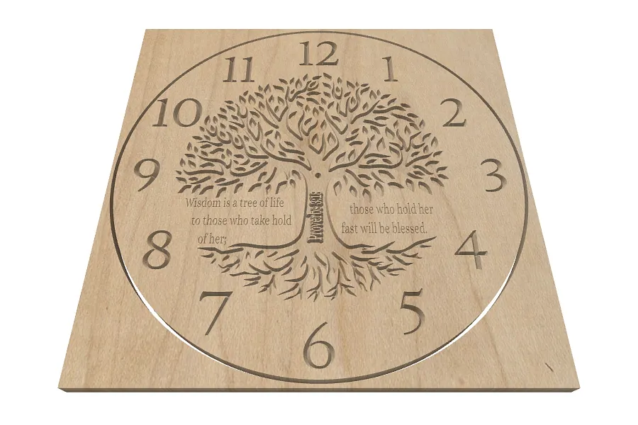 Tree of Life Clock - image 1