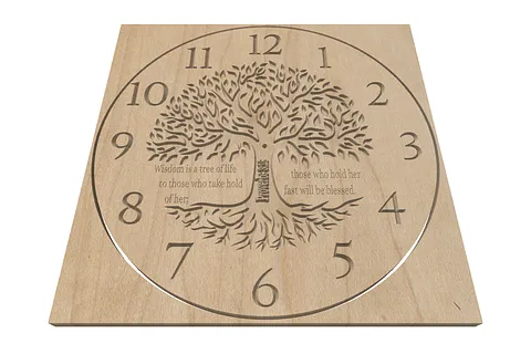 Tree of Life Clock