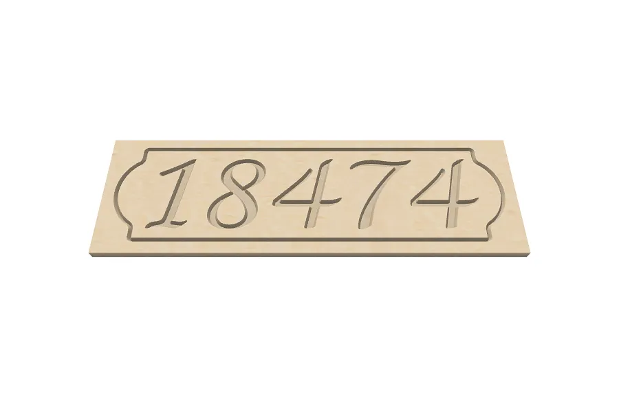 Address Plaque - image 1
