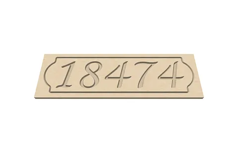 Address Plaque