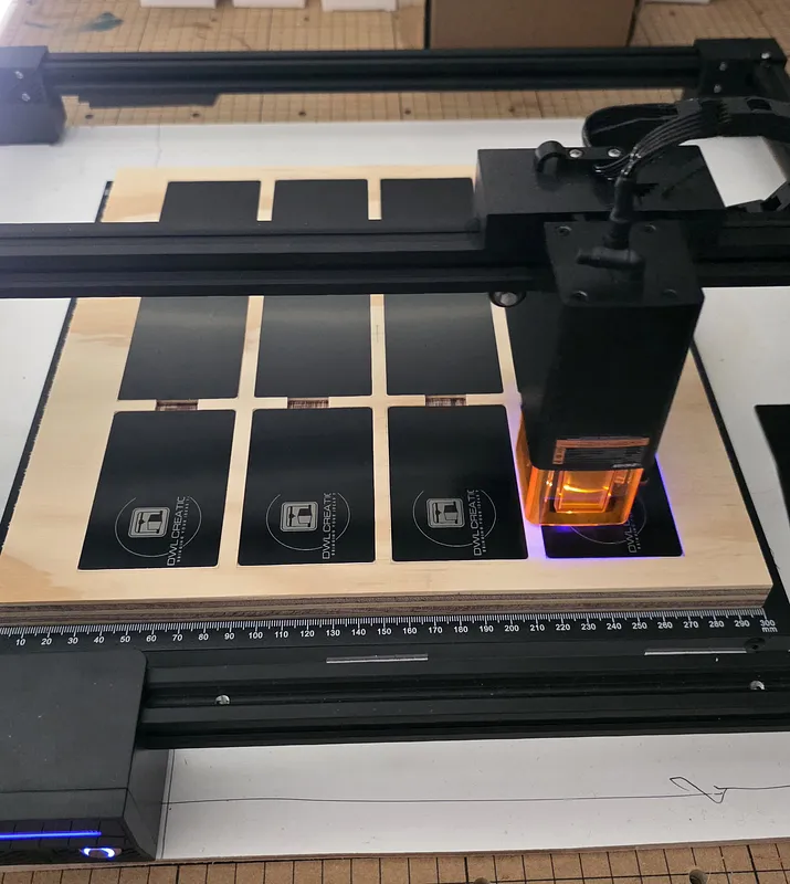 Metal Business Card Jig for Woxcker L2 - image 2