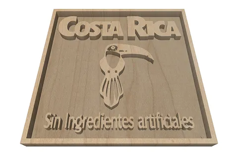 Costa Rica Plate