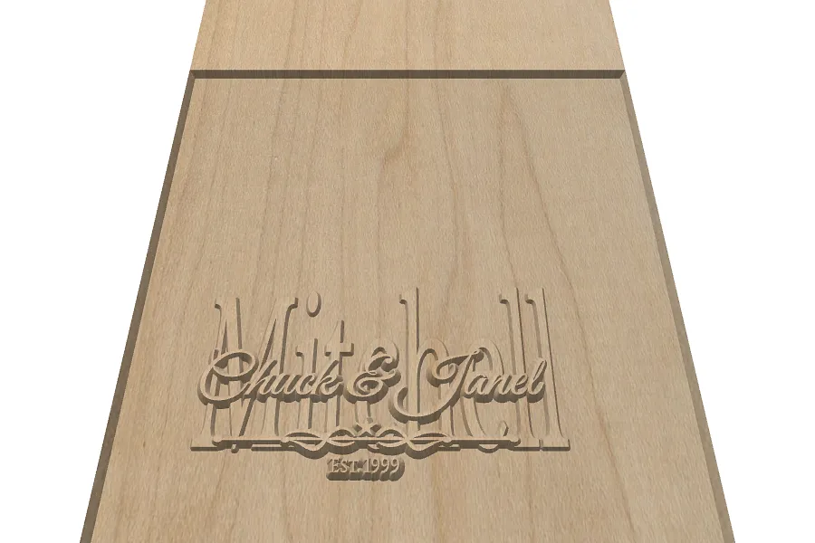 Chuck and Janel Sign - image 1