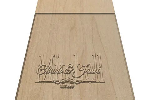 Chuck and Janel Sign