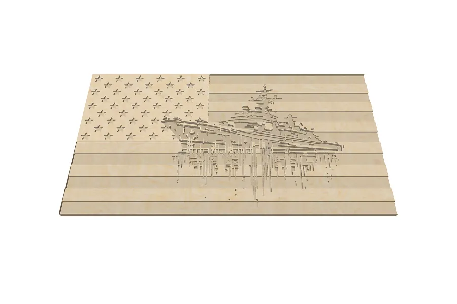 Battle ship funk Flag - image 1