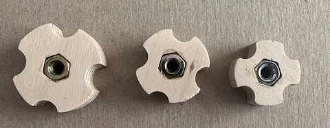Carriage bolt 1/4x20  shop  knob