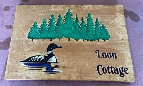 Cabin Sign Collection: Eagle, Loon, Dragon