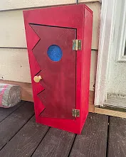 Mini Cabinet - PeeWee's Playhouse