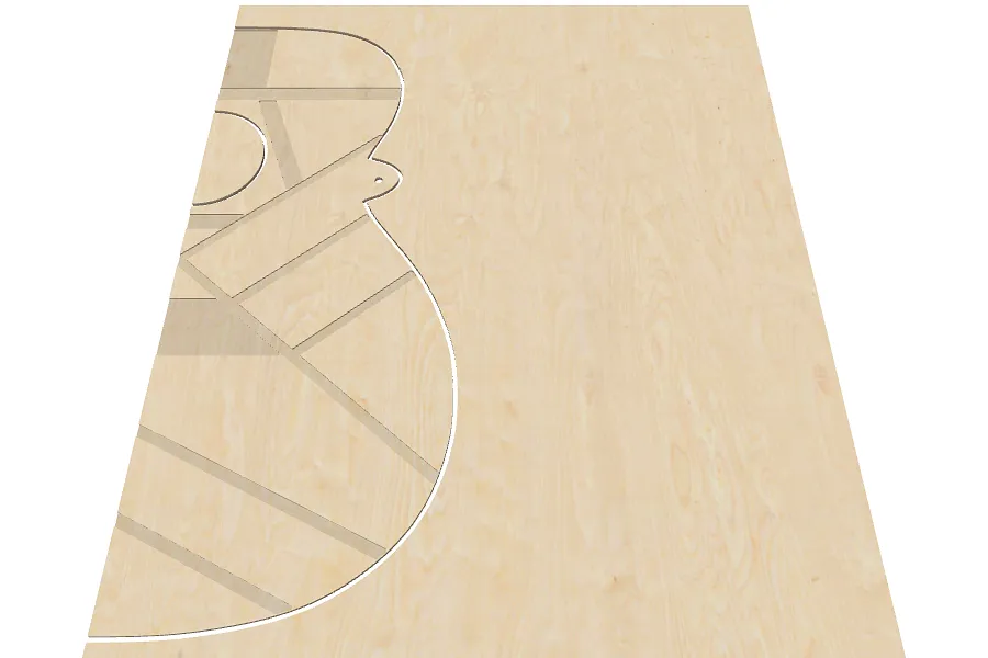 Martin Body 00028 full template - image 1