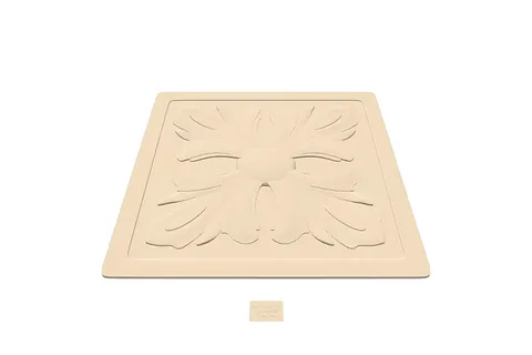 Augustin wood carving model