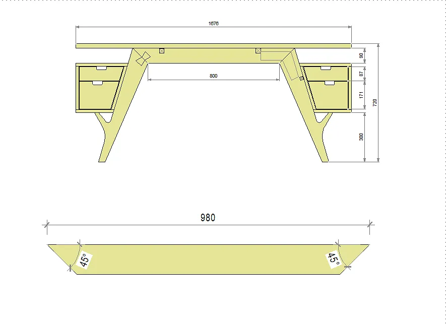Office Table - image 4