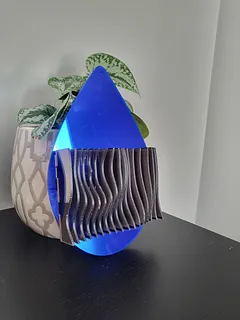 Ripple Art Mirror