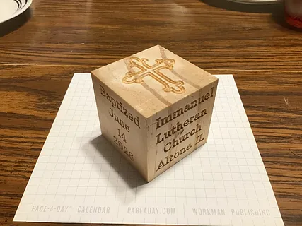 Baptism Blocks