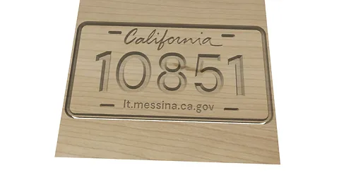 license plate