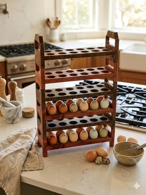 stackable egg holder - image 1