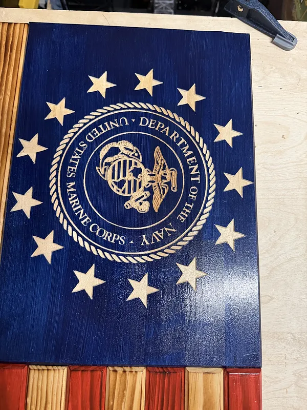 Marine Corps Seal With 13 Stars - image 1