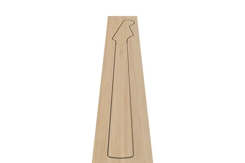 Strat Neck w/ truss rod inlet