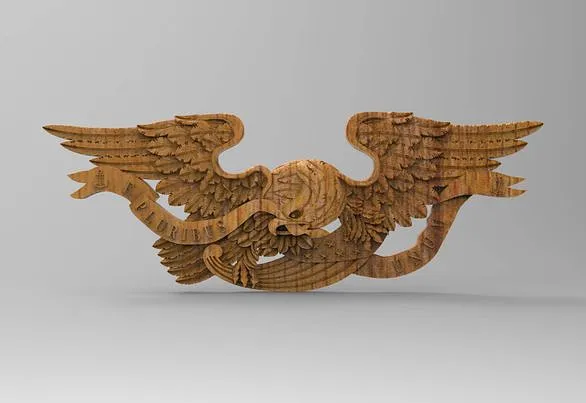 American eagle wall plaque (E Pluribus Unum) - image 1
