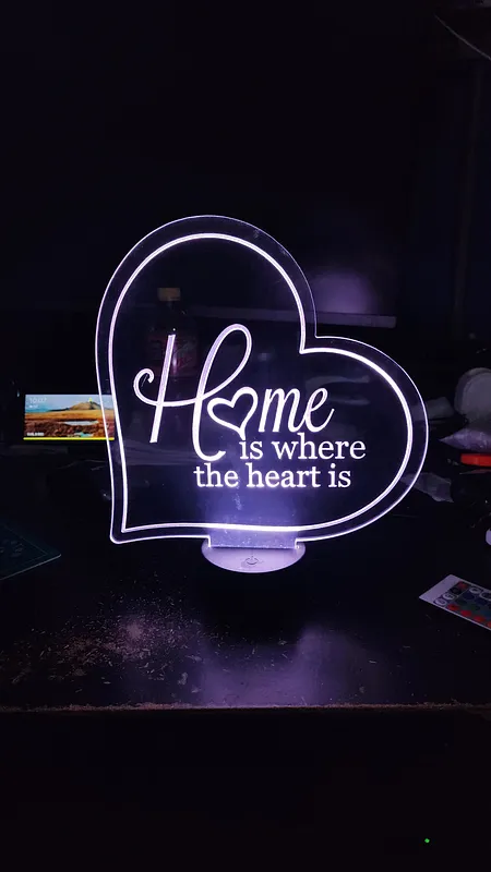 Home is where the heart is for Light Stand - image 1