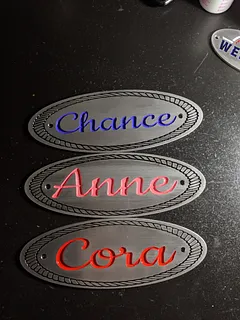 Horse Stall Tags