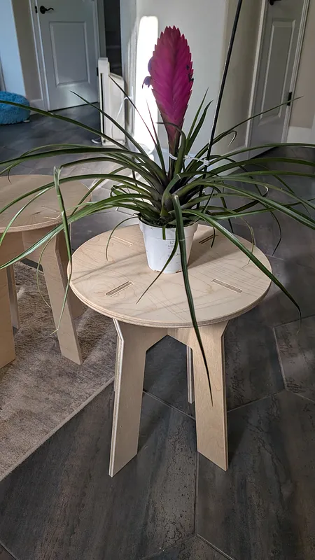 flat pack stool - image 1