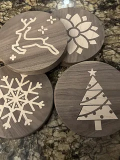 Holiday Coasters 2026 - Set 1