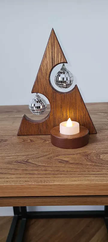 Triangle Xmas Tree - image 2