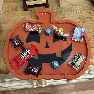 Pumkin Tray Candy Dish