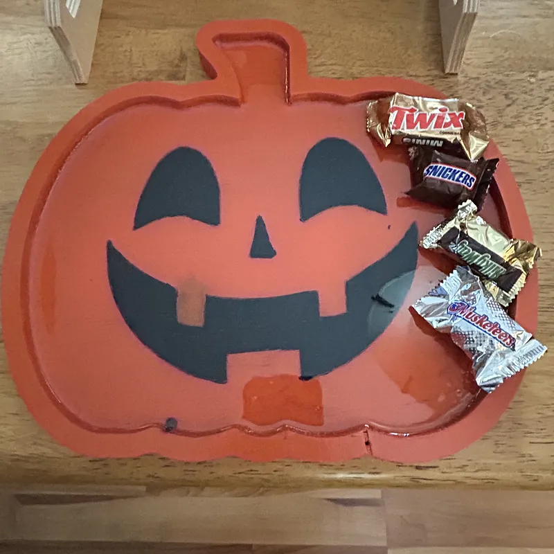 Pumkin Tray Candy Dish - image 2