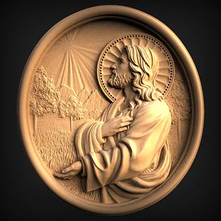 Ultimate 3D Relief STL Religious files. 