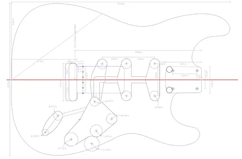 Strat router templates