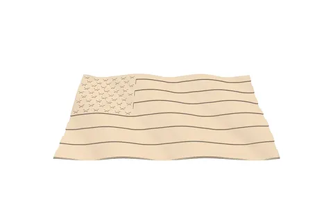 Wavy US Flag