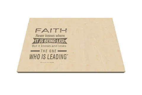 Faith leading