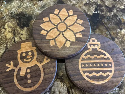Holiday Coasters 2026 - Set 2