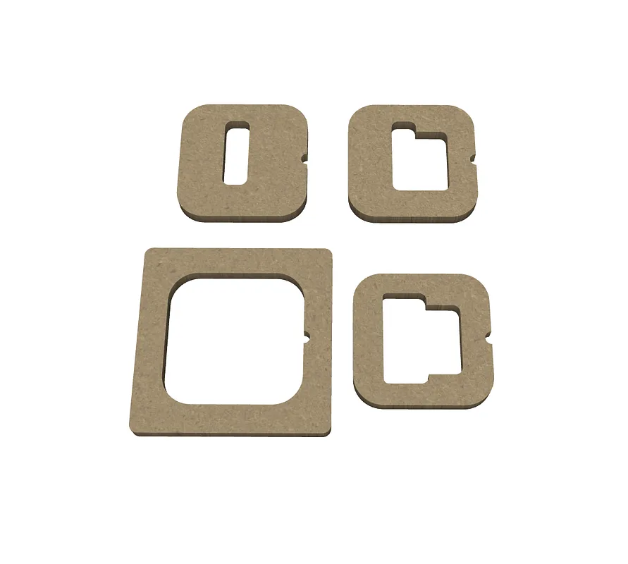 Floyd Rose routing templates - image 1