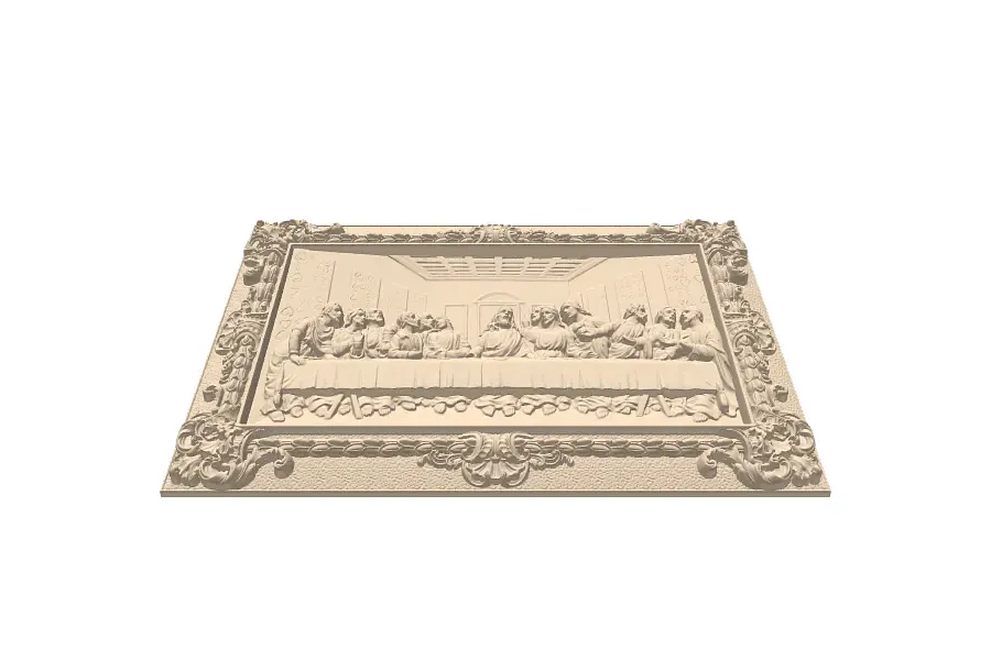 The last Supper and Frame  - image 1