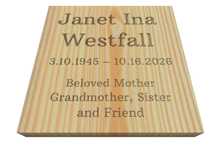Janet Ina   Westfall - image 1