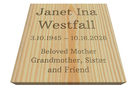 Janet Ina   Westfall